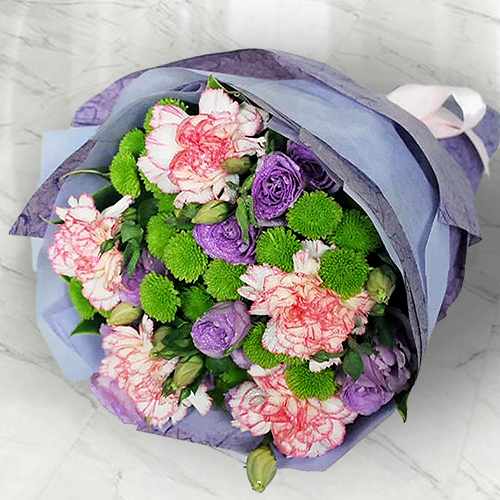Delightful Bouquet of Pink Carnation