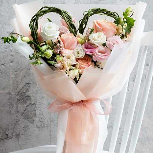 Love Passionating Flower Bouquet
