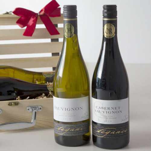 Red And White Dous Wine Hamper