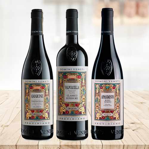 Collezione Pruviniano Trio Wine Gift Set
